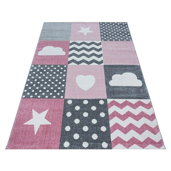 Kinderteppich Kids 0620 (Pink, 290 x 200 cm, 100 % Polypropylen) | BAUHAUS