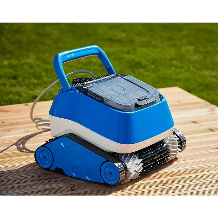 Malibu Poolroboter WB 4.0 - Netzbetrieben, Passend für: Pools bis 10 x 5 m, Filterleistung: 14 m³/h - Dieser Poolroboter reinigt Ihren Pool effizient und mühelos. Er verfügt über eine starke Reinigungsleistung und benutzerfreundliche Funktionen.
