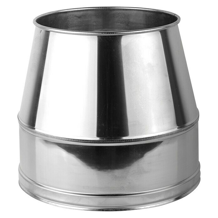 Nedco Eindstuk Conisch (Geborsteld RVS, Diameter: 80 mm) | BAUHAUS