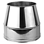 Nedco Eindstuk Conisch (Geborsteld RVS, Diameter: 80 mm) | BAUHAUS