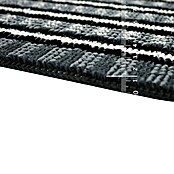 Astra Fußmatte Poly Brush (Schwarz/Silber, 40 x 60 cm, 100 % Polypropylen)