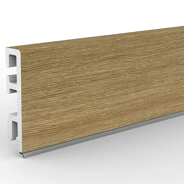 Sockelleiste Cubica 60 Hainich250 cm x 13 mm x 60 mm