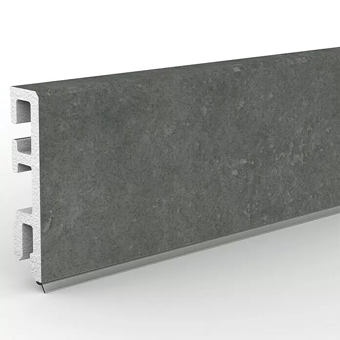 Sockelleiste Cubica 60 Cannstatt - 250 cm x 13 mm x 60 mm - Detailaufnahme
