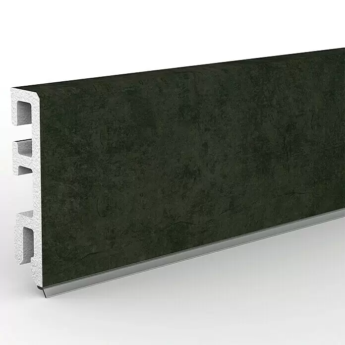 Sockelleiste Cubica 60 Gerdoo - 250 cm x 13 mm x 60 mm - Detailaufnahme