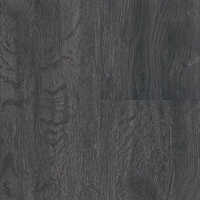 Vinylbodenmuster Strong SPC Structure Alabama - 300 x 228 x 3,8 mm, Landhausdiele - Dunkler Holzbodenbelag mit markanter Maserung, ideal für moderne Wohnräume. Strapazierfähig und pflegeleicht.