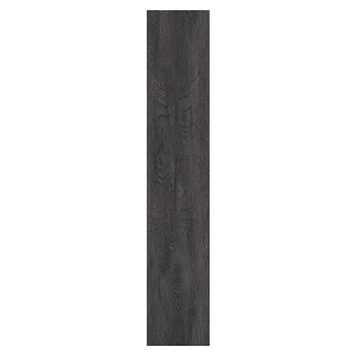 Vinylbodenmuster Strong SPC Structure Alabama - 300 x 228 x 3,8 mm, Landhausdiele - Dunkle Holzfliese mit markanter Maserung, ideal für moderne Interieurs. Die Fliese bietet eine robuste und stilvolle Bodenlösung.