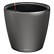 Lechuza Classico Pflanztopf Premium LS (Außenmaß (Ø x H): 36 x 32,5 cm, Kunststoff, Anthrazit Metallic) | BAUHAUS