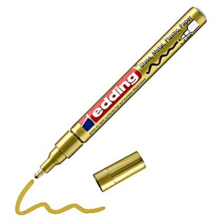 Edding Marker za ukrašavanje 751 (Zlatne boje, 1 mm - 2 mm)