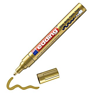 Edding Marker za ukrašavanje 750 (Širina linije: 2 mm - 4 mm, Zlatne boje)