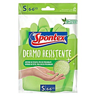 Spontex Guantes Dermostyle (S, Verde)