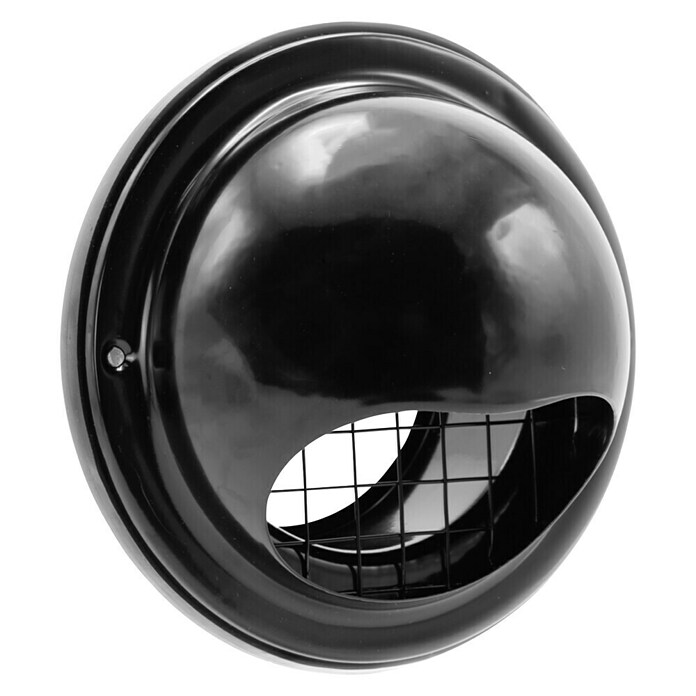 Nedco Gevelrooster (Zwart, Diameter: 100 mm, Roestvrij staal) | BAUHAUS