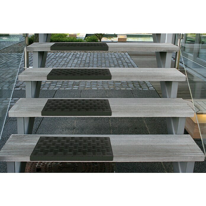 Astra Gazište za stepenice Imperial (25 x 65 cm, 100 % guma, Crna)