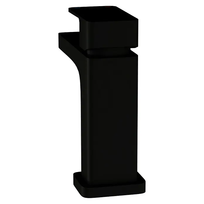 Camargue Waschtischarmatur Marbella - Schwarz, Matt - Elegante, mattschwarze Armatur mit klaren Linien und minimalistischem Design. Ideal für moderne Badezimmer und Küchen.
