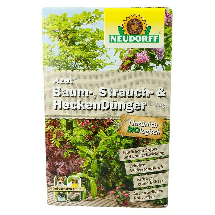 Neudorff Azet Strauch- & Heckendünger1 kg Front View