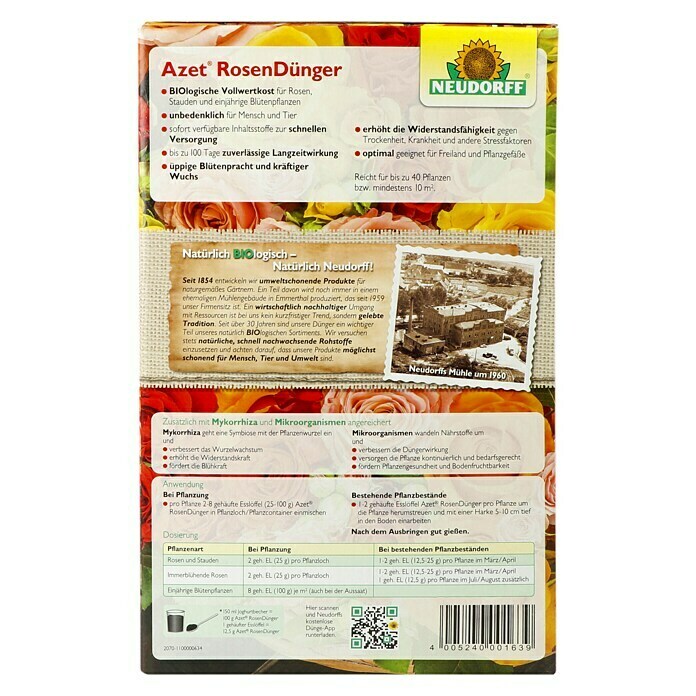 Neudorff Azet Rosendünger (1 kg)