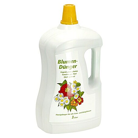 Blumendünger (3 l, Inhalt ausreichend für ca.: 750 l Gießwasser)