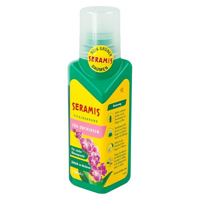 Seramis Vitalnahrung200 ml, Inhalt ausreichend für ca.: 40 l Front View