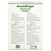 Rosendünger (2,5 kg, Inhalt ausreichend für ca.: 50 m²)