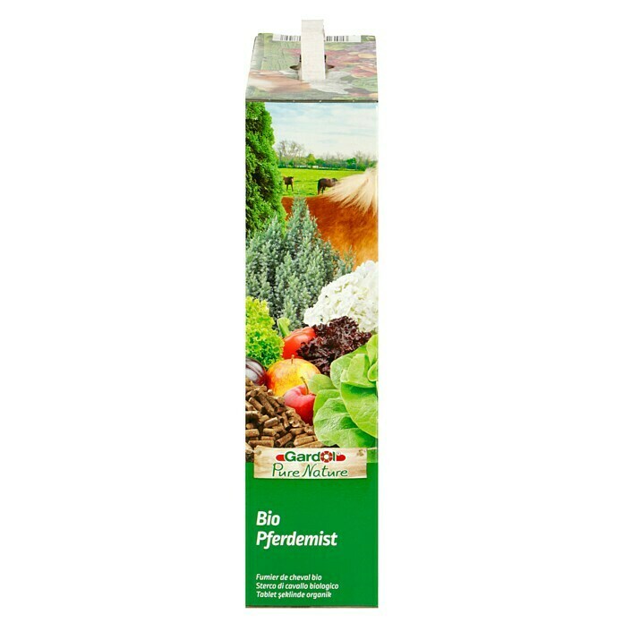 Gardol Pure Nature Bio-Pferdedung4 kg, Inhalt ausreichend für ca.: 30 m² Left Side View