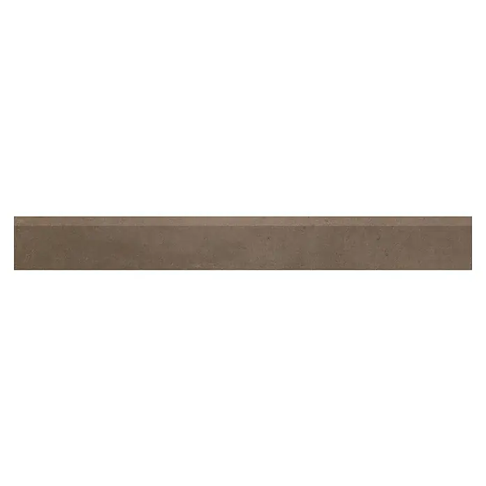 Art-Tec by Palazzo Sockelfliese - 7 x 60 cm, Taupe, Matt - Ein brauner Ziegelstein mit rauer Oberfläche, ideal für Bau- und Dekorationsprojekte, Textur, Muster, Material.