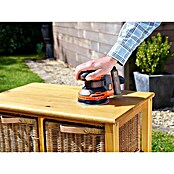 Black+Decker Akku-Exzenterschleifer (18 V, Li-Ionen, 1,5 Ah, 1 Akku, 125 mm)