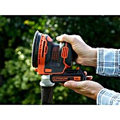 Black+Decker Akku-Exzenterschleifer (18 V, Li-Ionen, 1,5 Ah, 1 Akku, 125 mm)