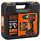 Black+Decker Akku-Schlagbohrschrauber (18 V, 1,5 Ah, 2 Akkus, 410 U/min - 1.650 U/min)