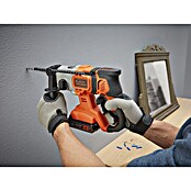 Black+Decker Martillo perforador de batería BCD900E2K (18 V, 2 baterías, 2,5 Ah, Número de revoluciones de marcha en vacío: 1.880 r.p.m., Energía de percusión: 1,2 J)