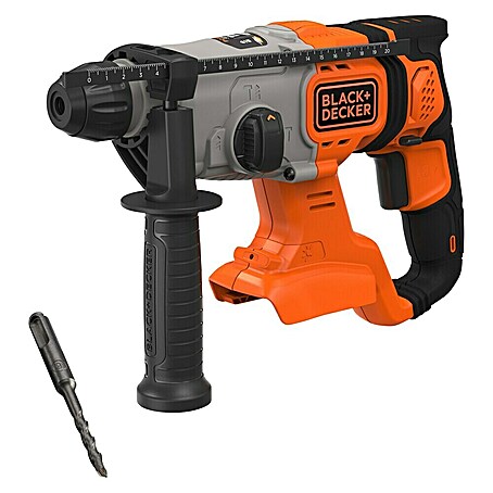 Black+Decker Martillo combinado de batería BCD900B (18 V, Sin batería, 1,2 J)