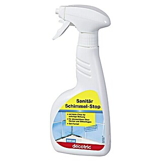 Decotric Schimmel-Entferner Sanitär Schimmel-Stop (500 ml, Sprühflasche)