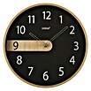 Versa Reloj de pared Cocina (Diámetro: 30,5 cm, Negro) | BAUHAUS