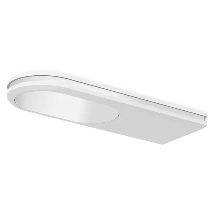 Müller-Licht Tint LED-Unterbauleuchte Armaro - 14 W, Weiß, L x B x H: 15 x 5,5 x 1,5 cm, 3 Stk. - Eine moderne, weiße Deckenleuchte mit einem schlanken, rechteckigen Design und einer abgerundeten Lichtquelle. Ideal für stilvolle Innenräume.
