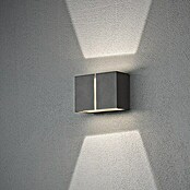 Konstsmide LED-Außenwandleuchte (12 W, 14 x 14 x 11 cm, Dunkelgrau, IP54) | BAUHAUS