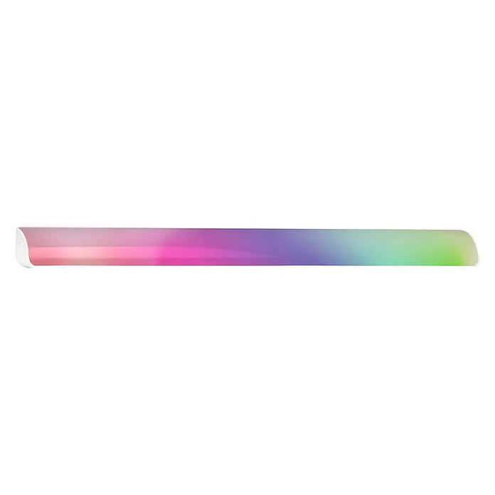 Müller-Licht Tint LED-Unterbauleuchte Talpa - 13 W, Weiß, RGBW, L x B x H: 55 x 5,2 x 3,5 cm - Bunte Lichtleiste mit Farbverlauf von Rosa über Lila bis Grün. Ideal für stimmungsvolle Beleuchtung und moderne Raumgestaltung.