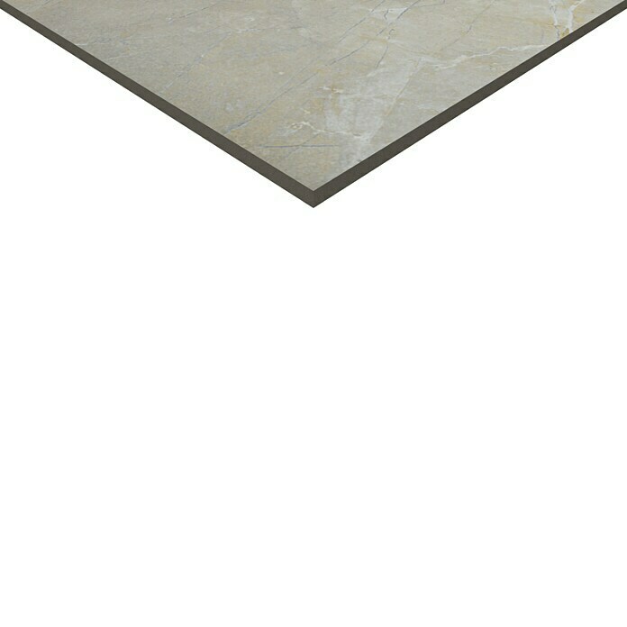 Feinsteinzeugfliese Premium Marble (60 x 60 cm, Beige/Braun, Poliert)