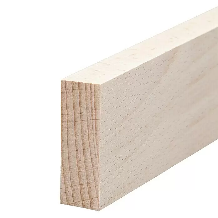 Rechteckleiste240 x 2 x 6 cm, Buche