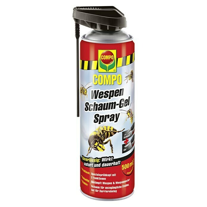 Compo Wespen-Spray Schaumgel500 ml Front View