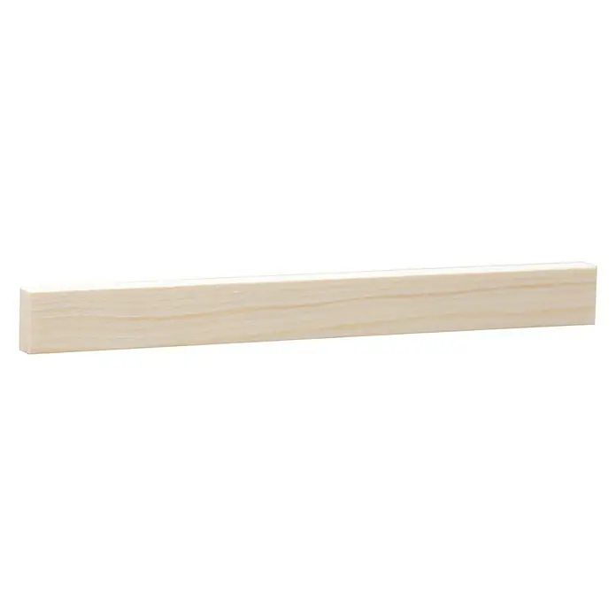 Rechteckleiste - 210 x 1 x 1,3 cm, Kiefer - Heller Holzstab, ideal für Bastelprojekte oder als natürliche Dekorationselemente. Die Holzleiste ist unbehandelt und vielseitig einsetzbar.