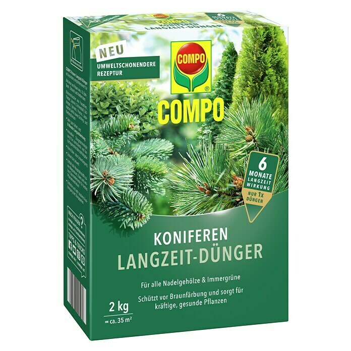 Compo Langzeitdünger Koniferen (2 kg) | BAUHAUS