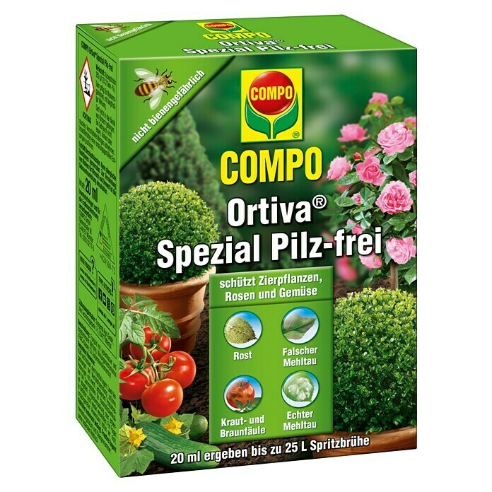 Compo Pilzfrei Spezial Ortiva20 ml Diagonal View