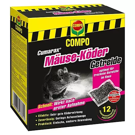 Compo  Mäuse-Getreideköder Cumarax