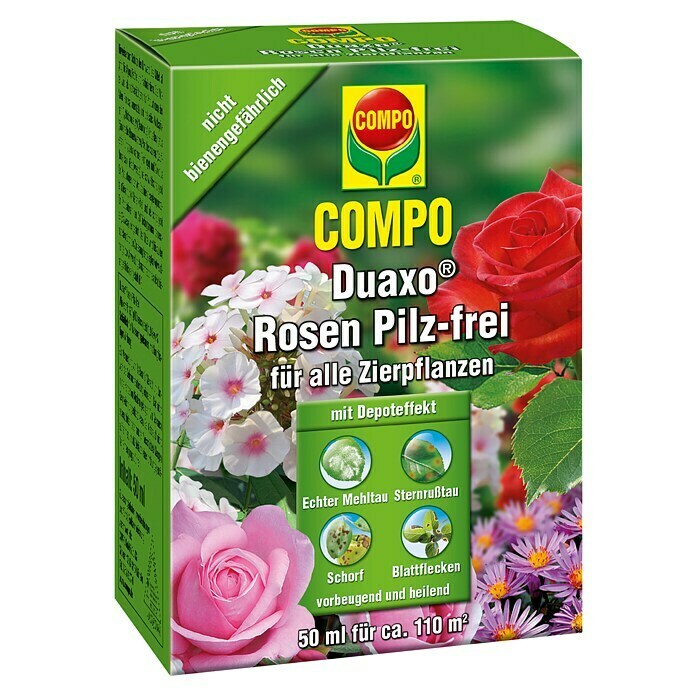 Compo Rosen-Pilzfrei Duaxo50 ml Diagonal View