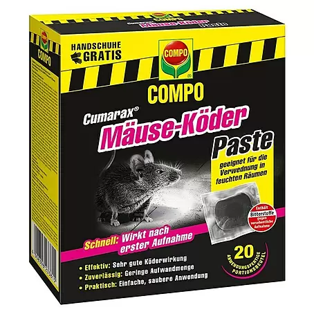 Compo  Mäuseköder-Paste Cumarax