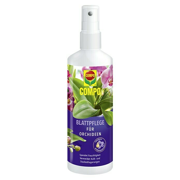 Compo Blattglanz250 ml, Orchideen Front View