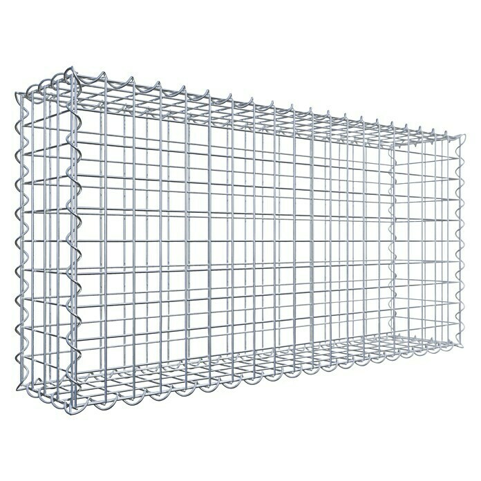 Gabiona Gabione (100 x 20 x 50 cm, Metall, Maschenbreite: 50 mm, Maschenhöhe: 50 mm) | BAUHAUS
