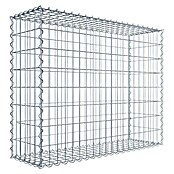 Gabiona Gabione (100 x 30 x 80 cm, Metall, Maschenbreite: 50 mm, Maschenhöhe: 100 mm) | BAUHAUS