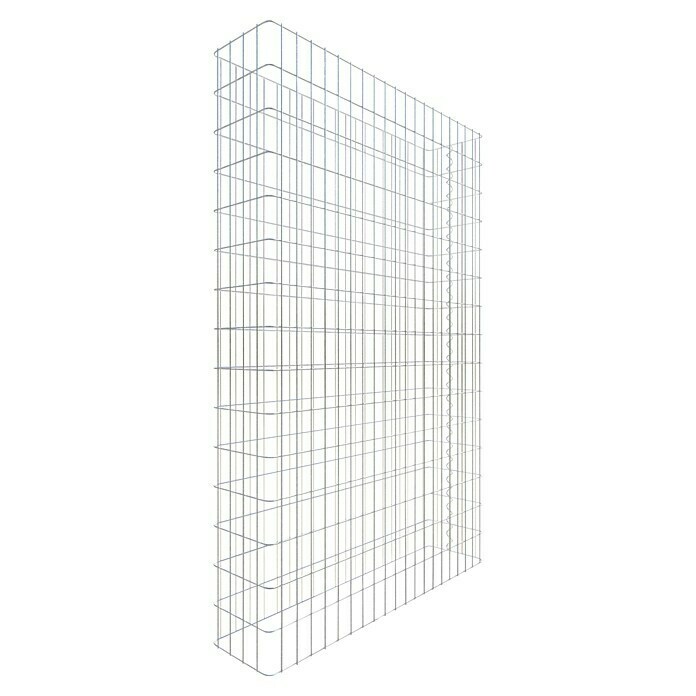 Gabiona Gabione (102 x 22 x 160 cm, Metall, Maschenbreite: 50 mm, Maschenhöhe: 100 mm) | BAUHAUS