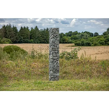 Gabiona  Gabionensäule geschweißt
