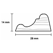 Profilleiste (240 x 1,4 x 2,8 cm, Abachi) | BAUHAUS