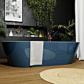 Camargue Freistehende Badewanne Torino (L x B: 170 x 80 cm, Sanitäracryl, Blau/Weiß) | BAUHAUS